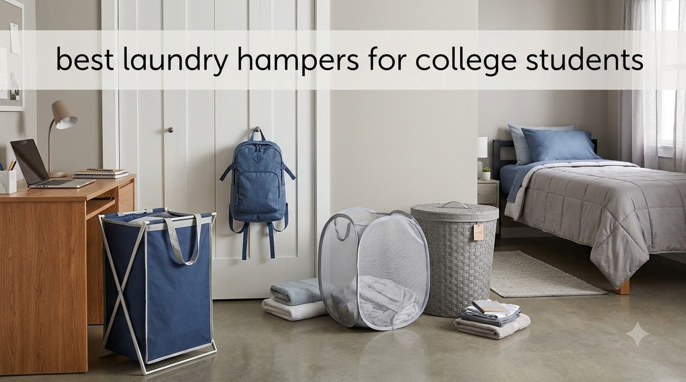 best laundry hampers for college students