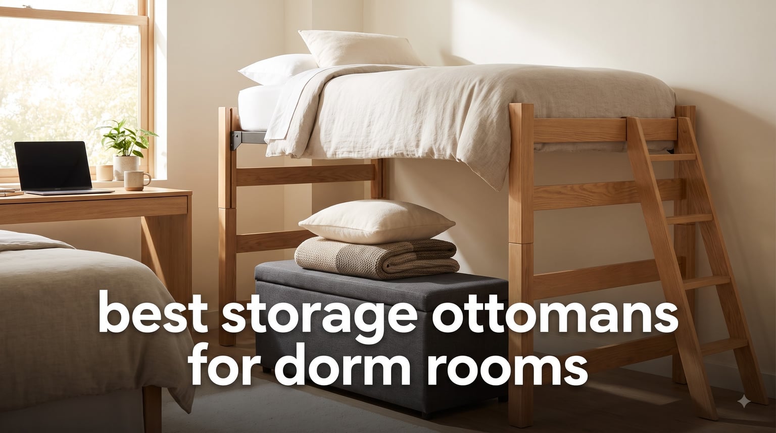 best storage ottomans for dorm rooms