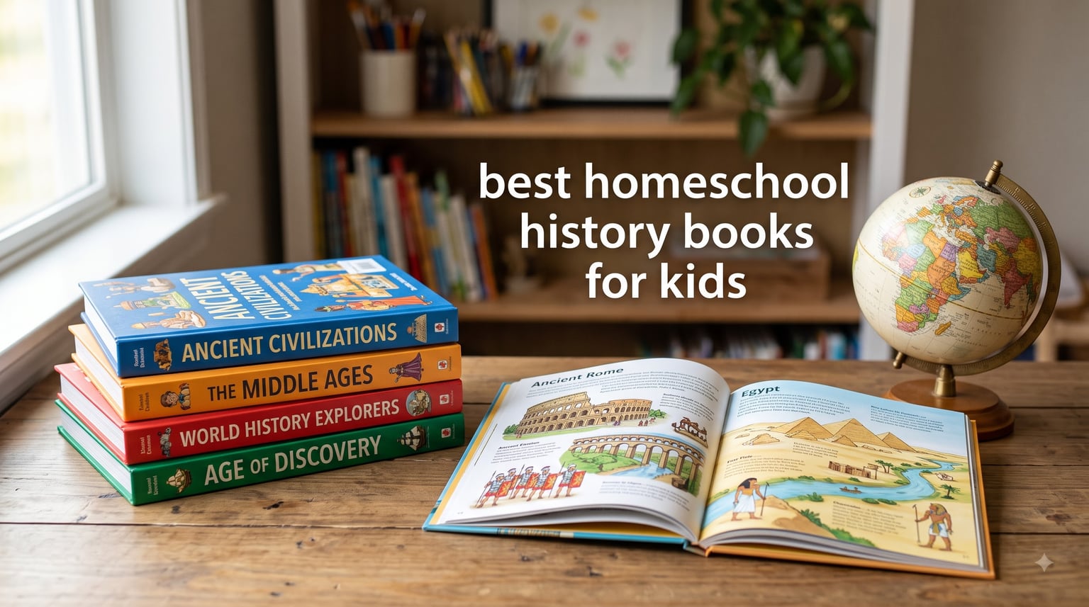best homeschool history books for kids
