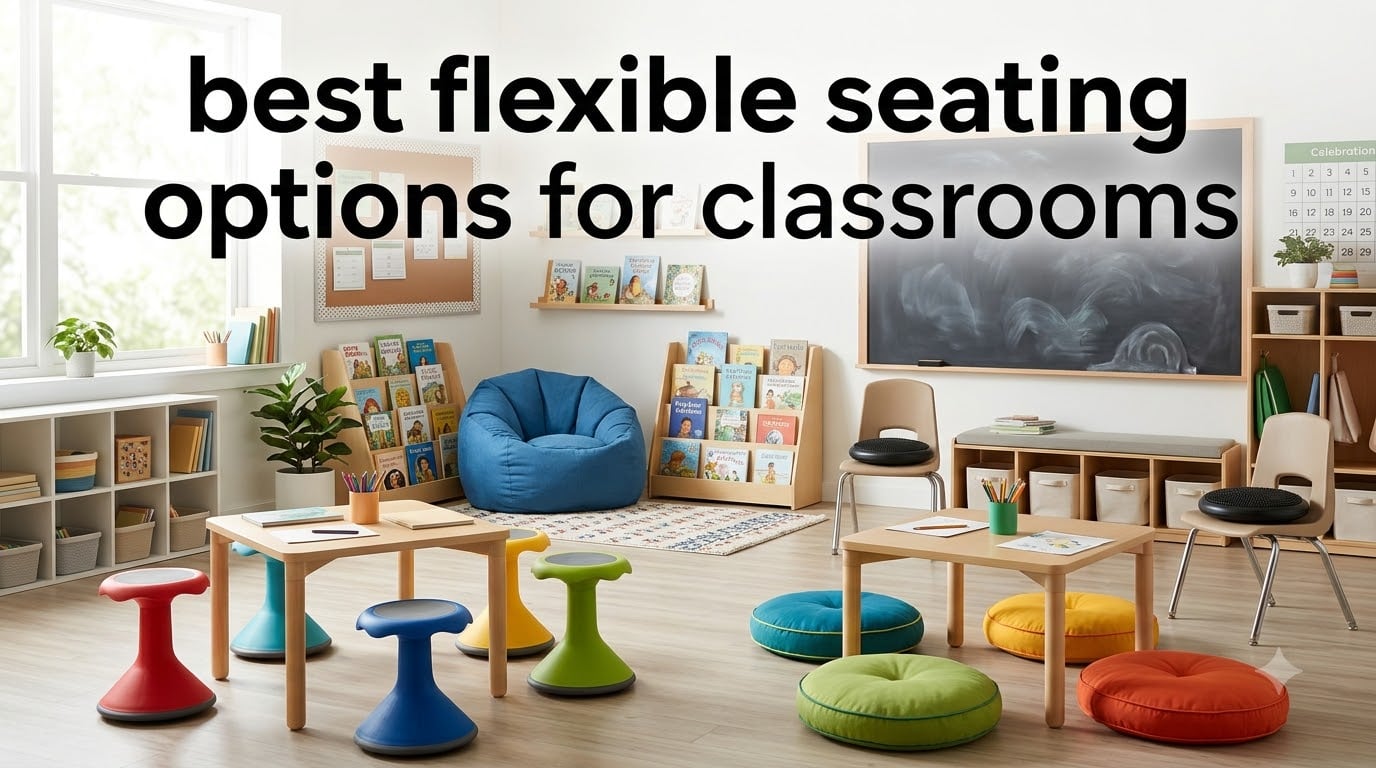 best flexible seating options for classrooms