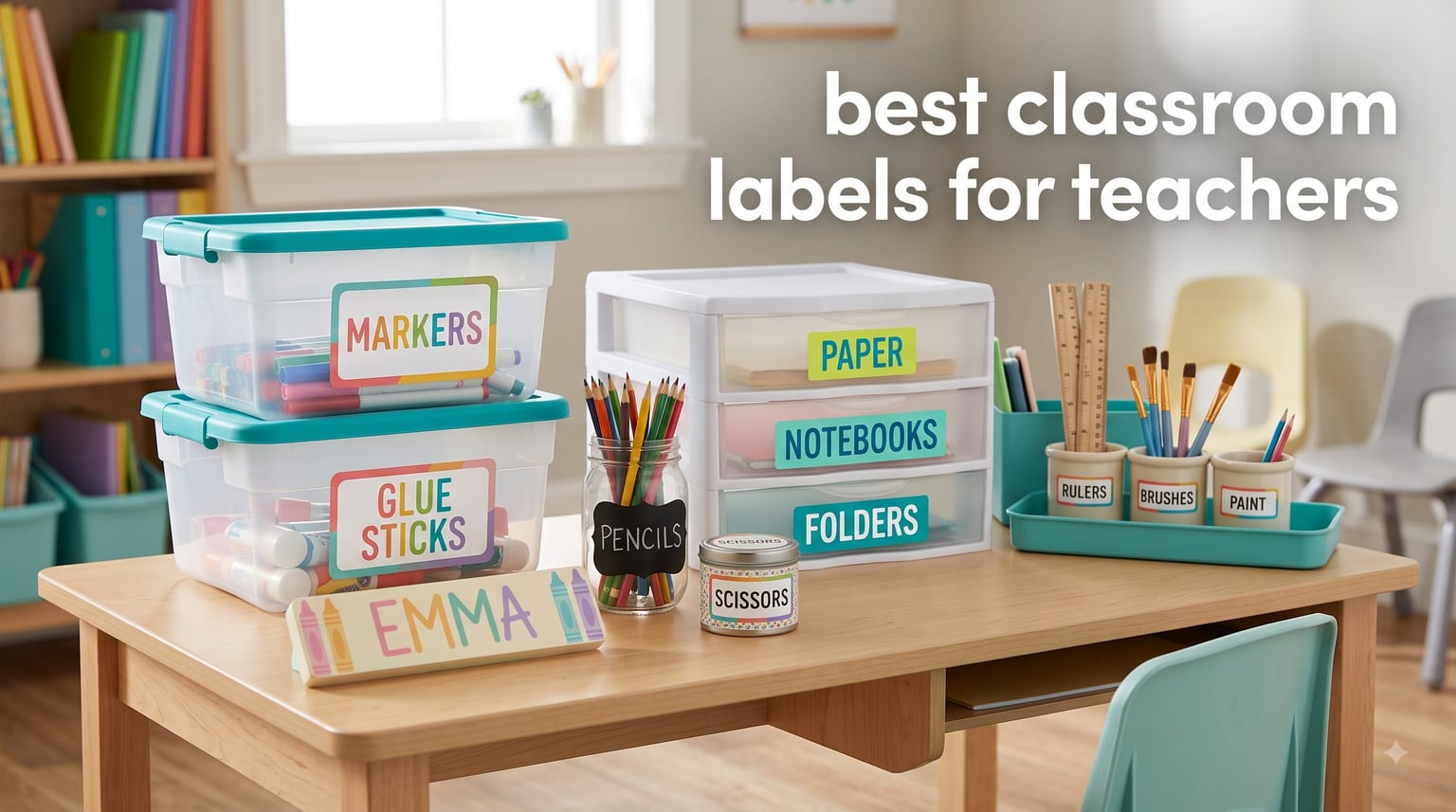 best classroom labels for teachers