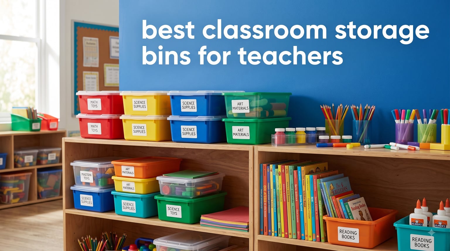 best classroom storage bins for teachers