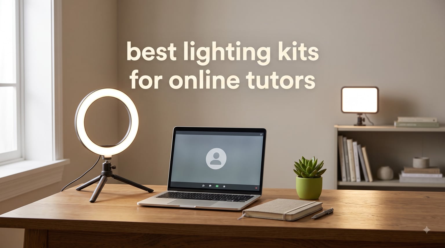 best lighting kits for online tutors