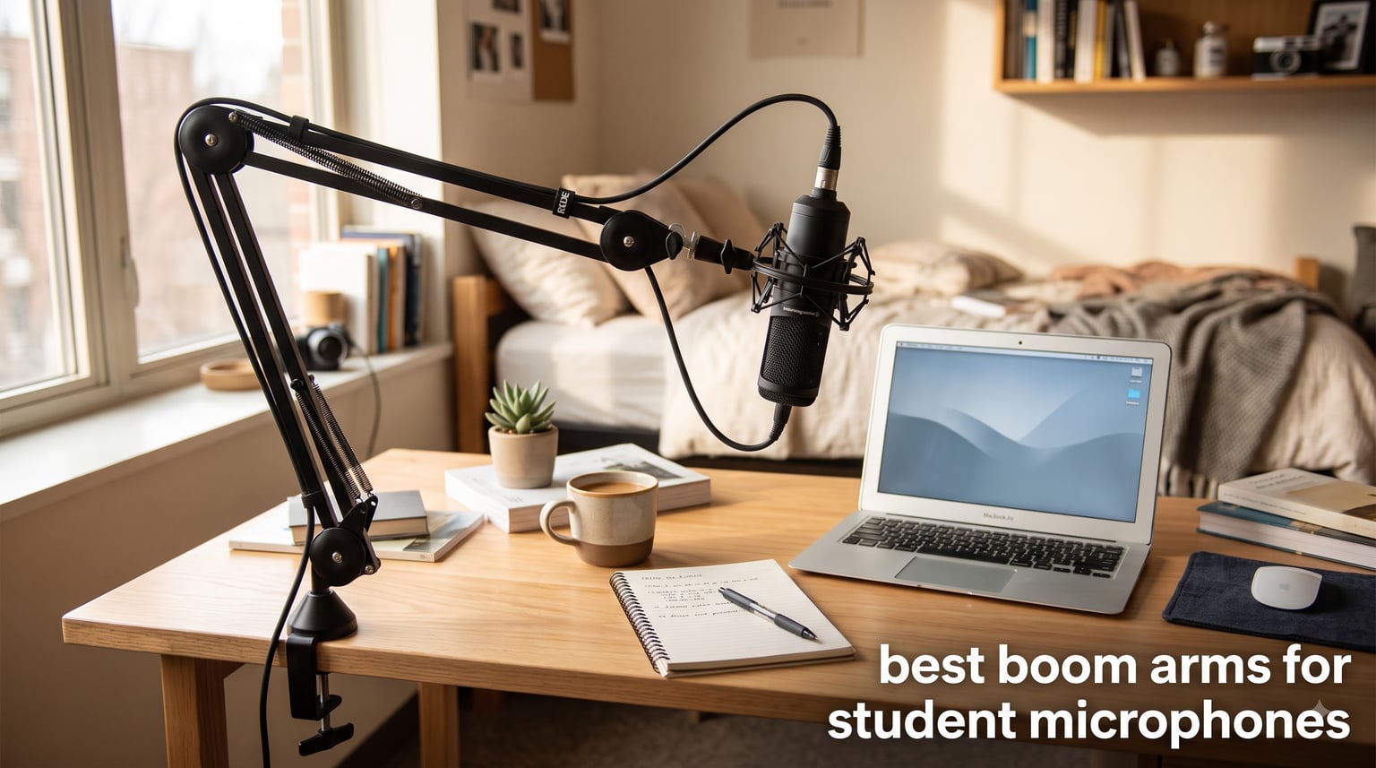 best boom arms for student microphones