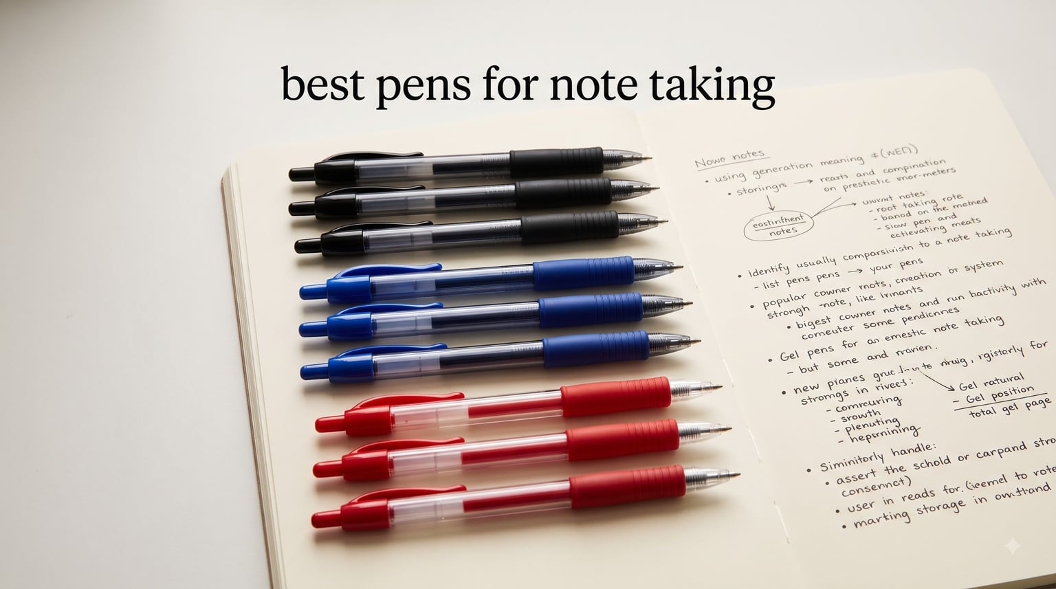 best pens for note taking