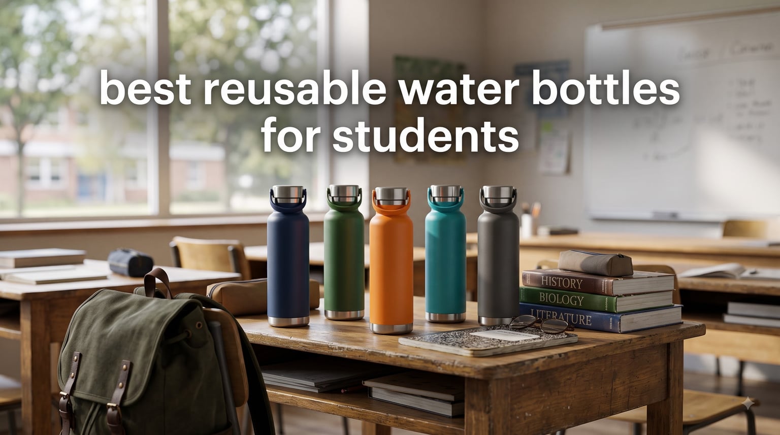 best reusable water bottles for students