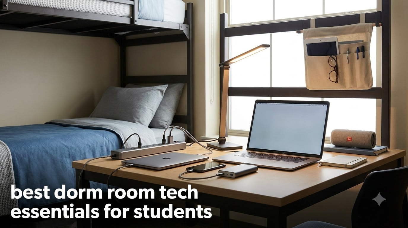 best dorm room tech essentials for students