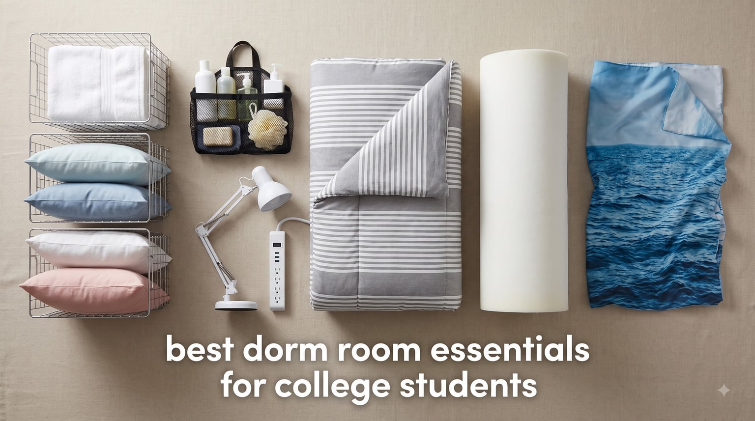 best dorm room essentials for college students