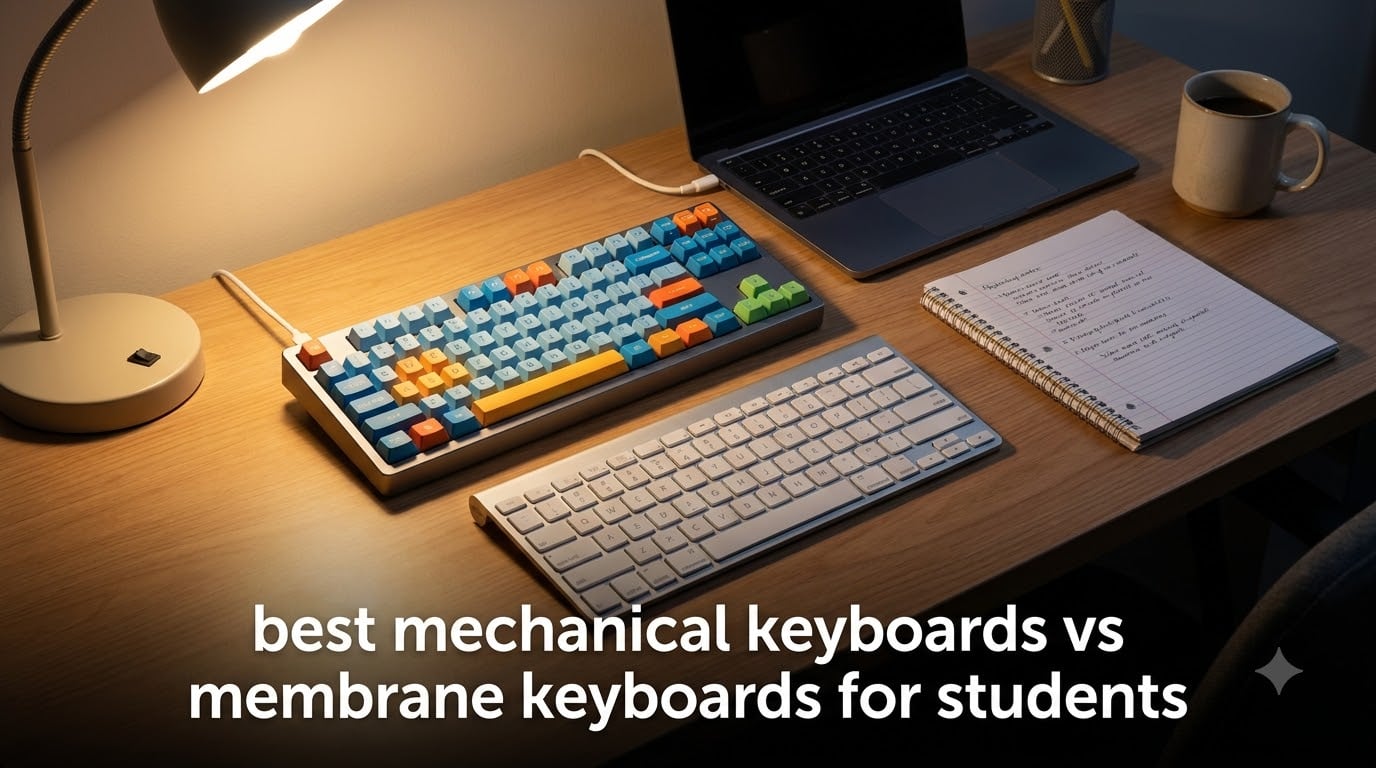 best mechanical keyboards vs membrane keyboards for students