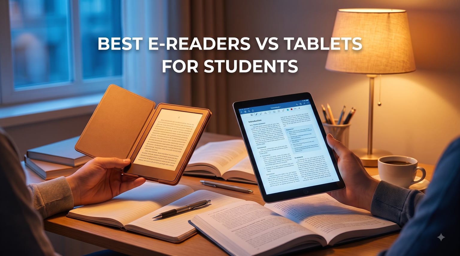 best e-readers vs tablets for students