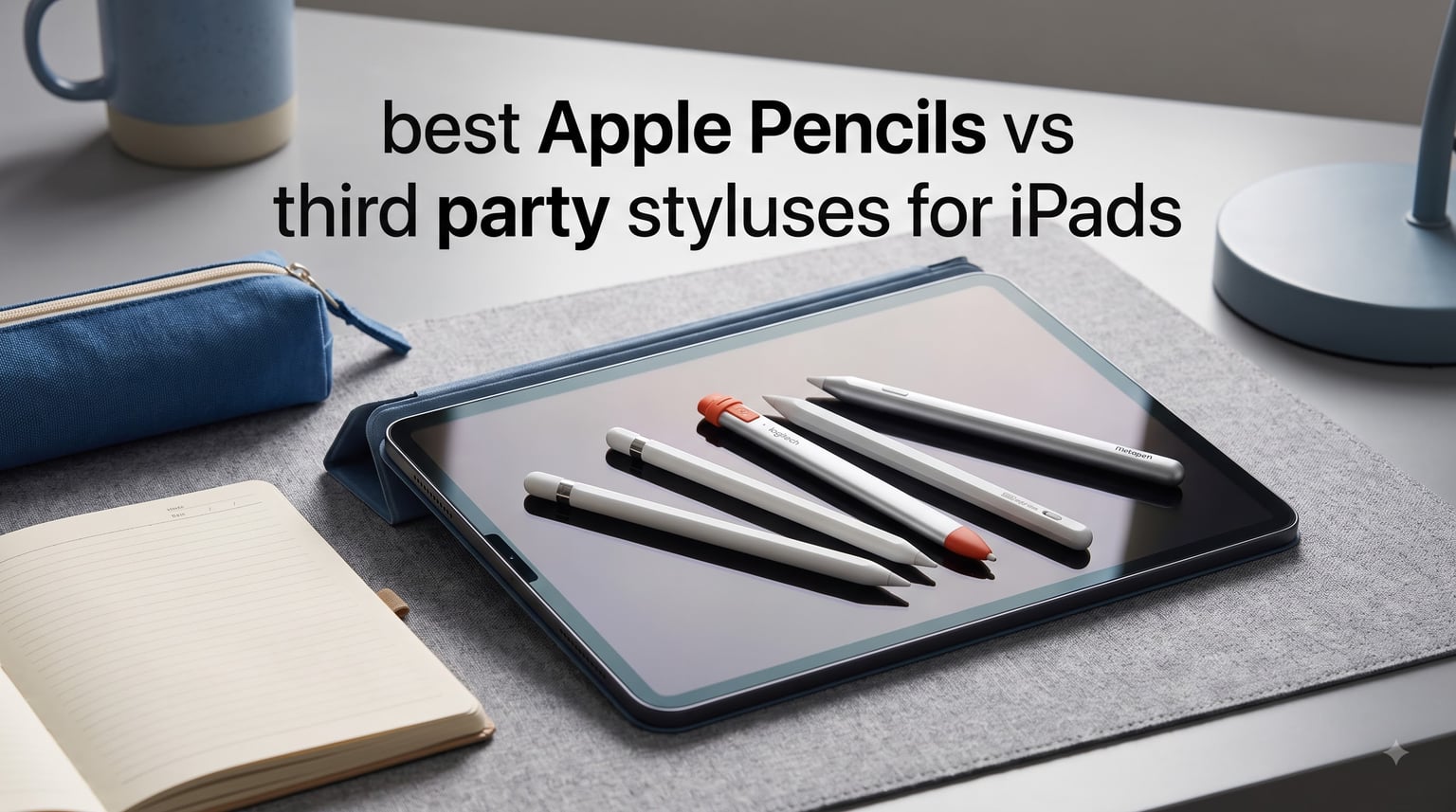best Apple Pencils vs third party styluses for iPads