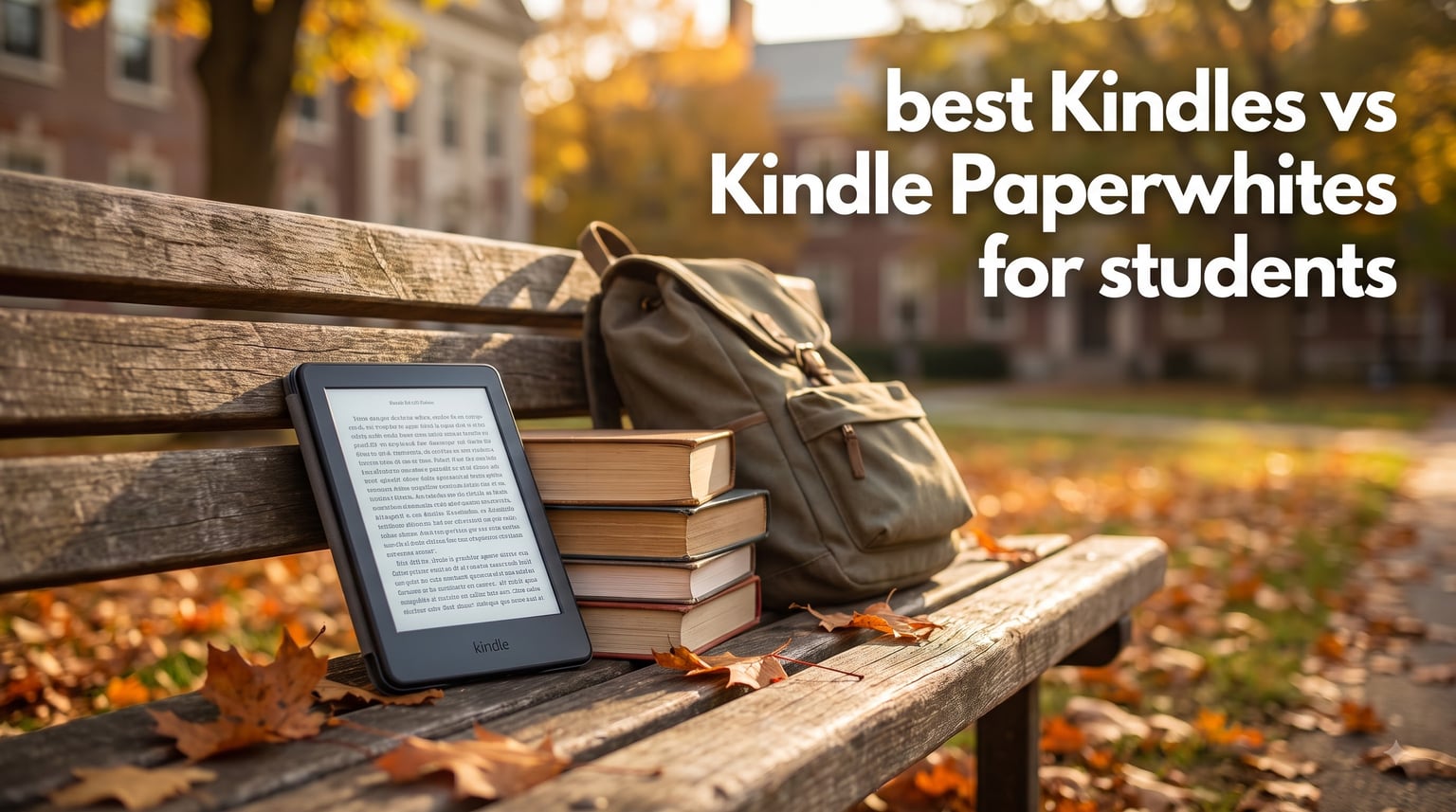 best Kindles vs Kindle Paperwhites for students