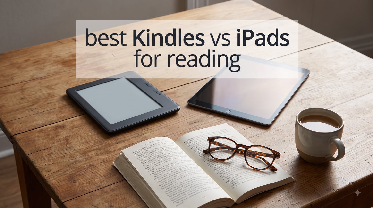best Kindles vs iPads for reading