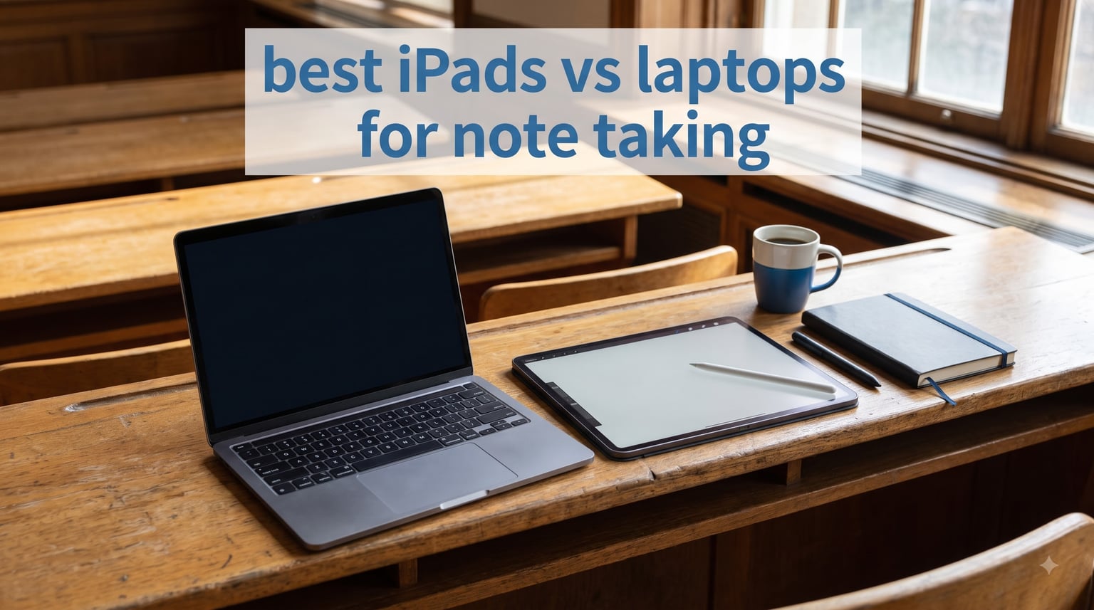best iPads vs laptops for note taking