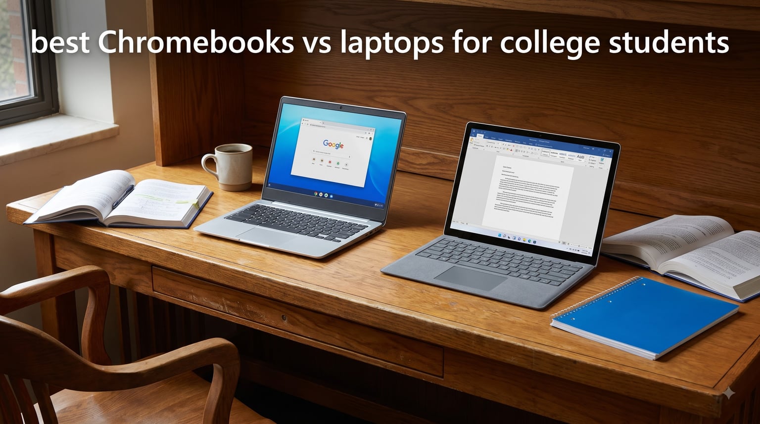best Chromebooks vs laptops for college students