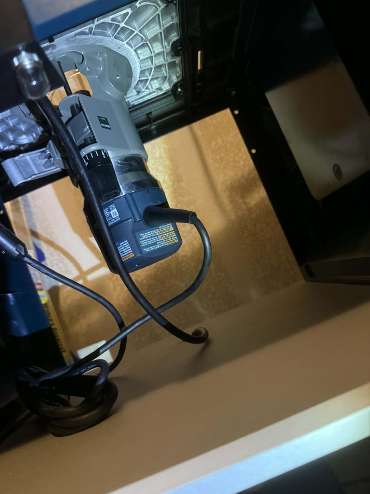 BOSCH Router 1617EVS 2.25 HP Electronic Fixed-Base Woodworking Router customer photo 2