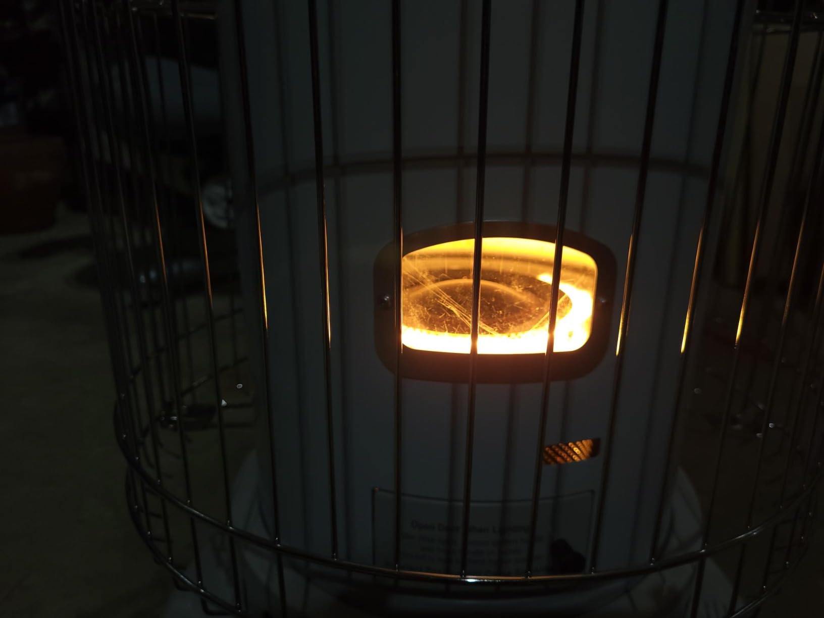 Comfort Glow Indoor Kerosene Convection Heater, 23,800 BTUs, Grey - KW-24J customer photo 2