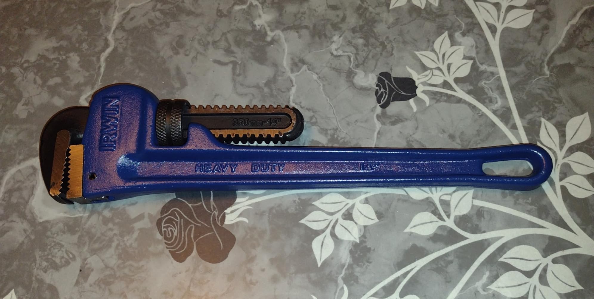 IRWIN VISE-GRIP Pipe Wrench, Cast Iron, SAE, 2-1/2-Inch Jaw, 18-Inch Length (45619) customer photo 1