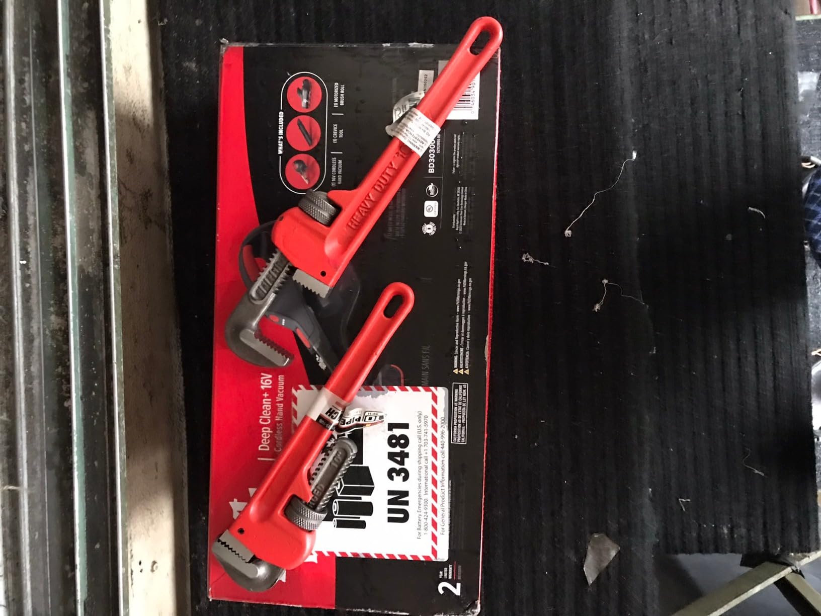 Performance Tool W1133-18B 18 in. Red Drop-Forged Steel Pipe Wrench customer photo 2