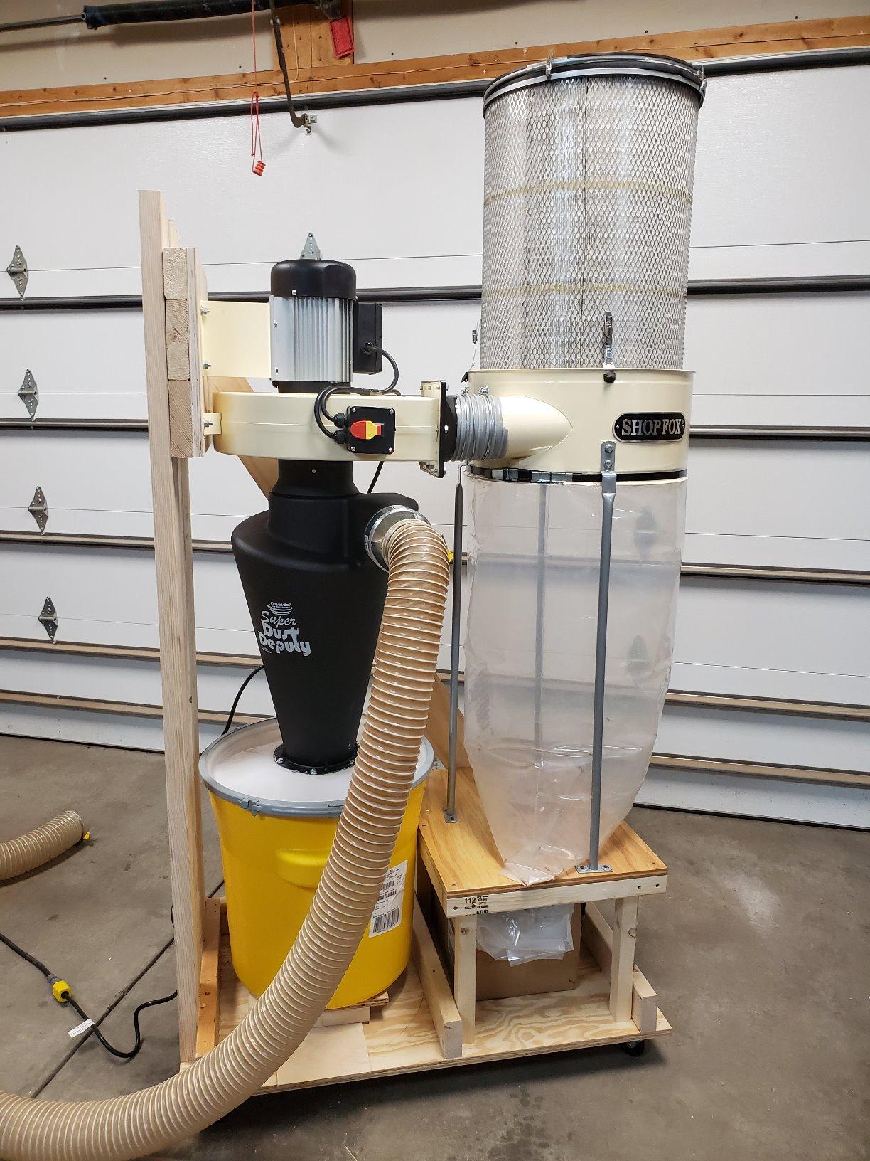 Shop Fox W1666-2 HP Dust Collector,White customer photo 1