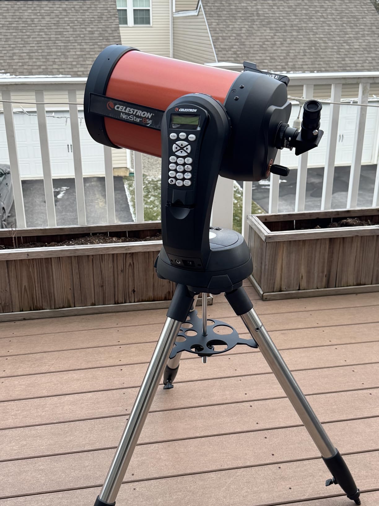 Celestron NexStar 8SE Computerized Telescope – Schmidt-Cassegrain customer photo 2