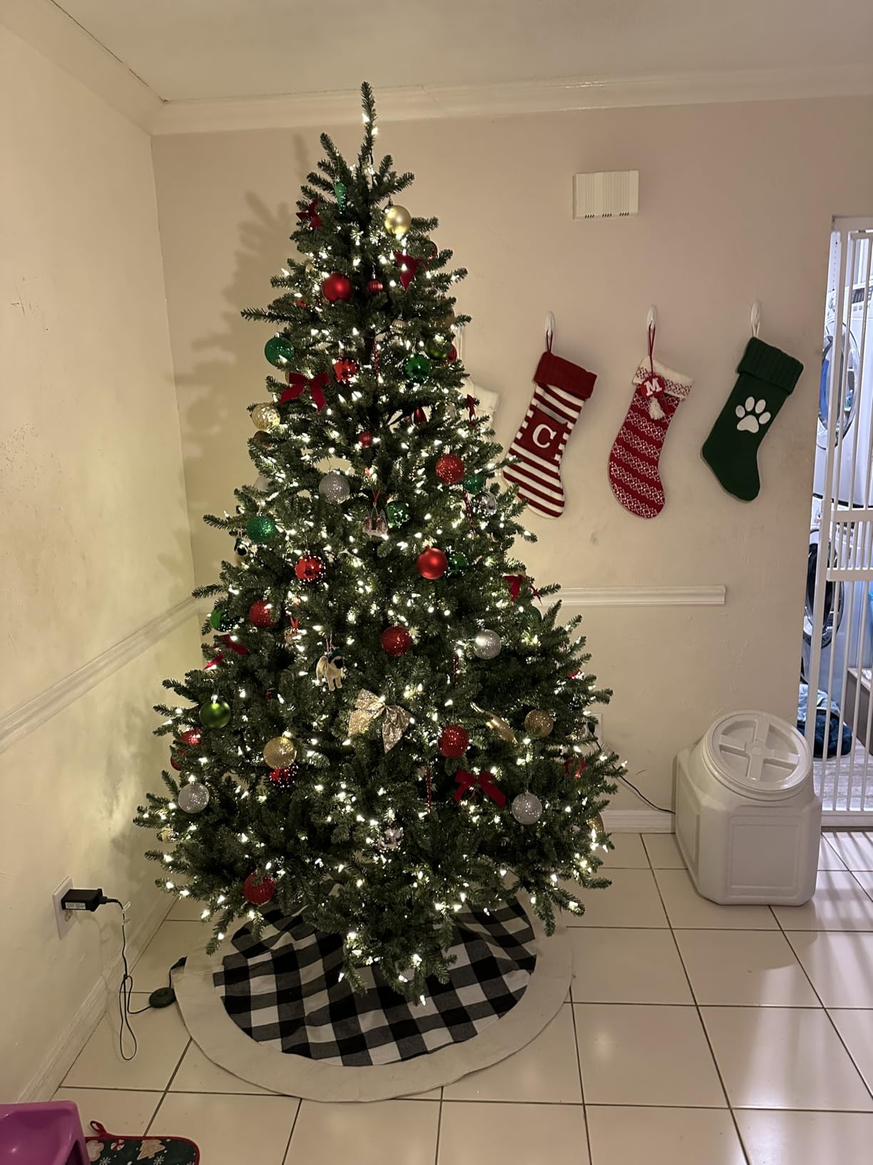 Balsam Hill 6.5ft Unlit Classic Blue Spruce - Artificial Christmas Tree with 2,144+ Tips, Premium Stand & Easy Assembly for Indoor Holiday Decorating customer photo 1