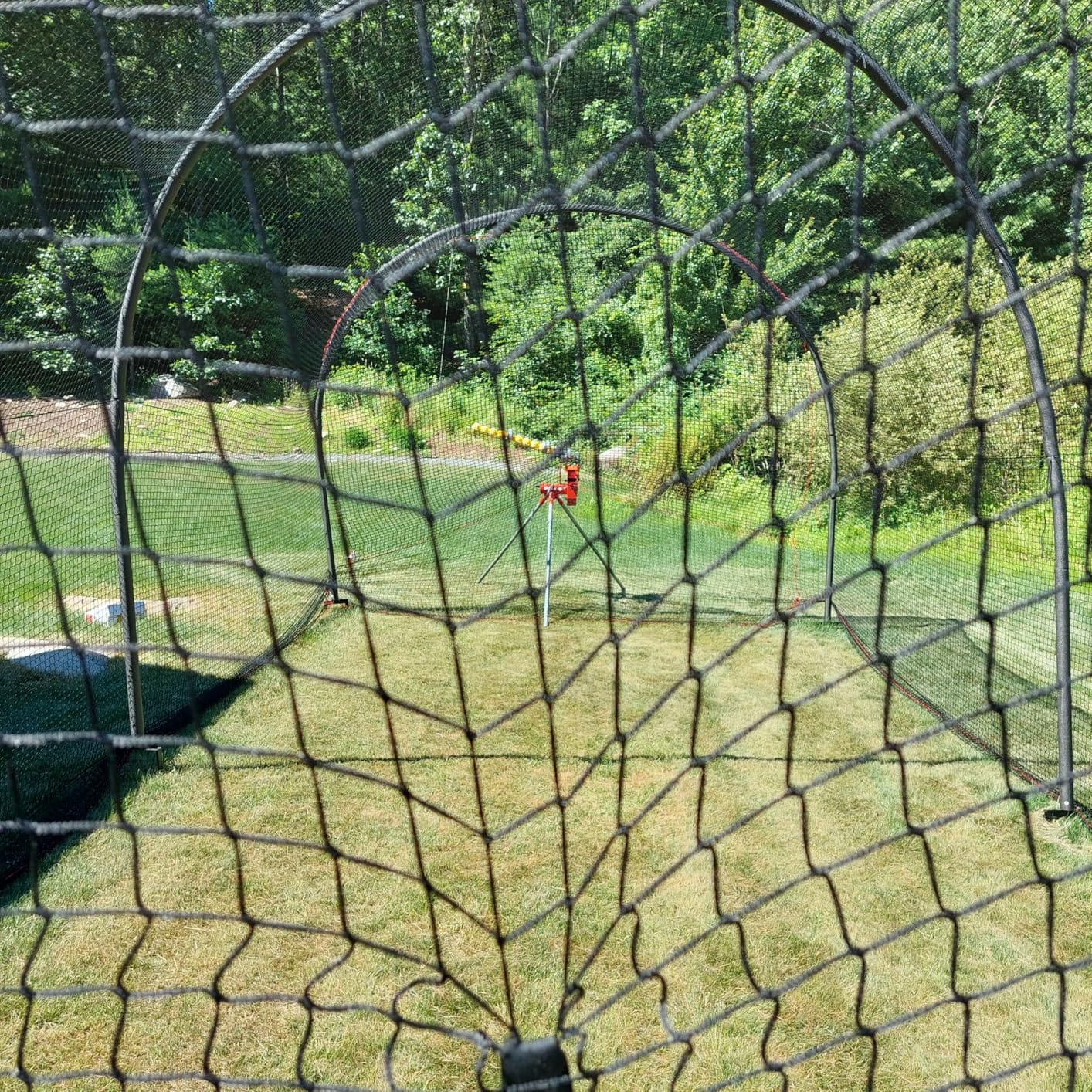 Heater Sports Xtender 24' Baseball & Softball Batting Cage Net & Frame (Machine NOT Included) - Durable Fiberglass Frame and Polyester Netting | Ideal for Batting Training for Kids, Teens, & Adults customer photo 1