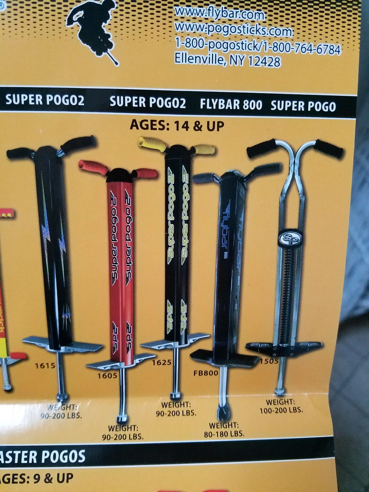 Flybar Master Pogo Stick for Kids Ages 9+, 80–160 lbs – Easy Grip Handles – Active Exercise Toy for Tweens & Teens – Outdoor Toy with Non-Slip Foot Pegs for Boys and Girls – No Assembly Needed customer photo 2