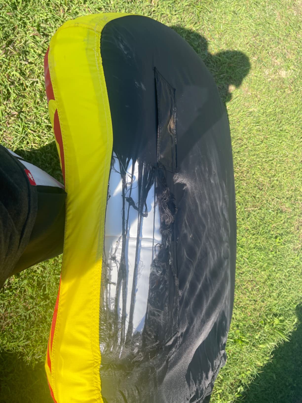 RAVE Sports Diablo II Boat Towable Tube - Inflatable Boating Tube for 1-2 Riders customer photo 2