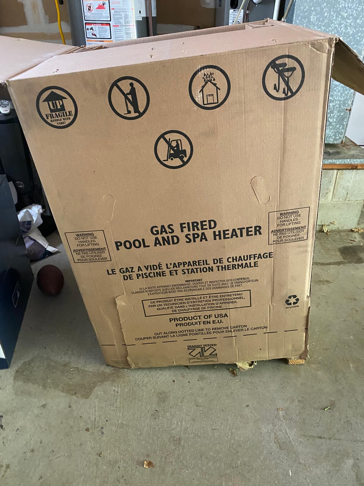Raypak 266,000 BTU Digital Electronic Ignition Natural Gas Pool Heater customer photo 2