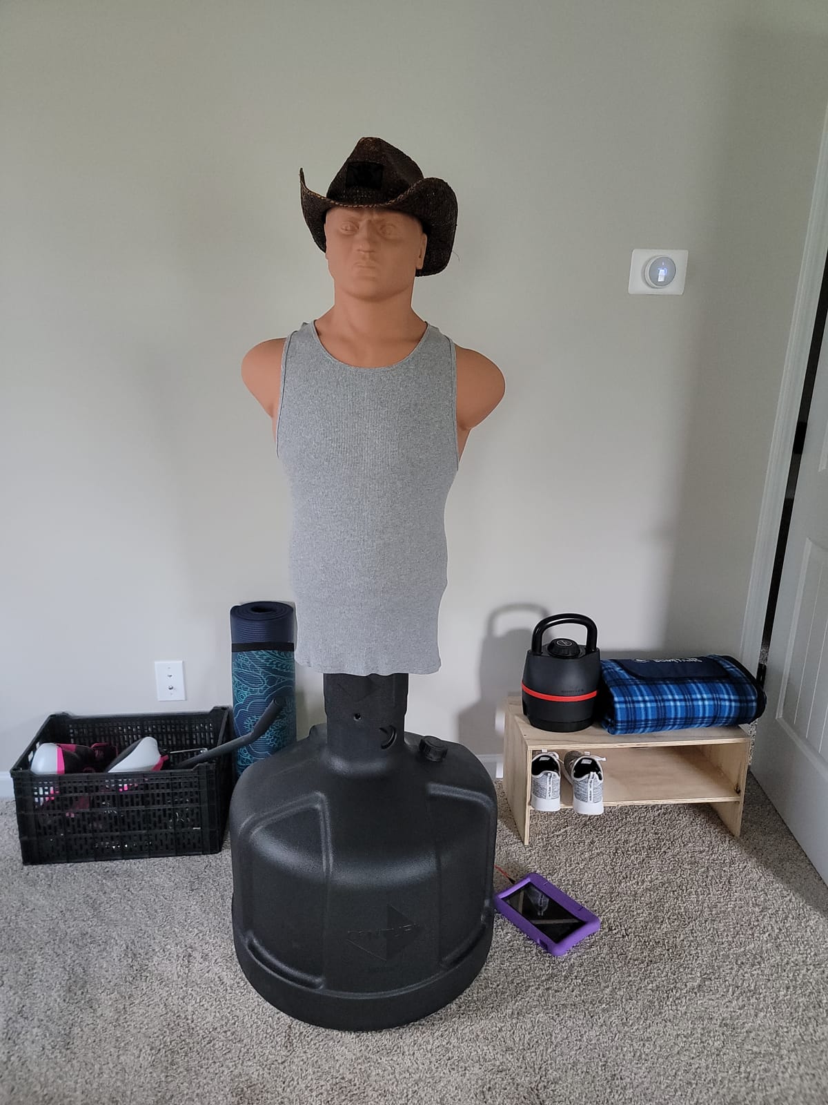 Century BOB Body Opponent Bag | Freestanding Punching Bag | Boxing Bag for Adults | Adjustable Boxing Bag Stand | Kick Boxing Mannequin customer photo 1