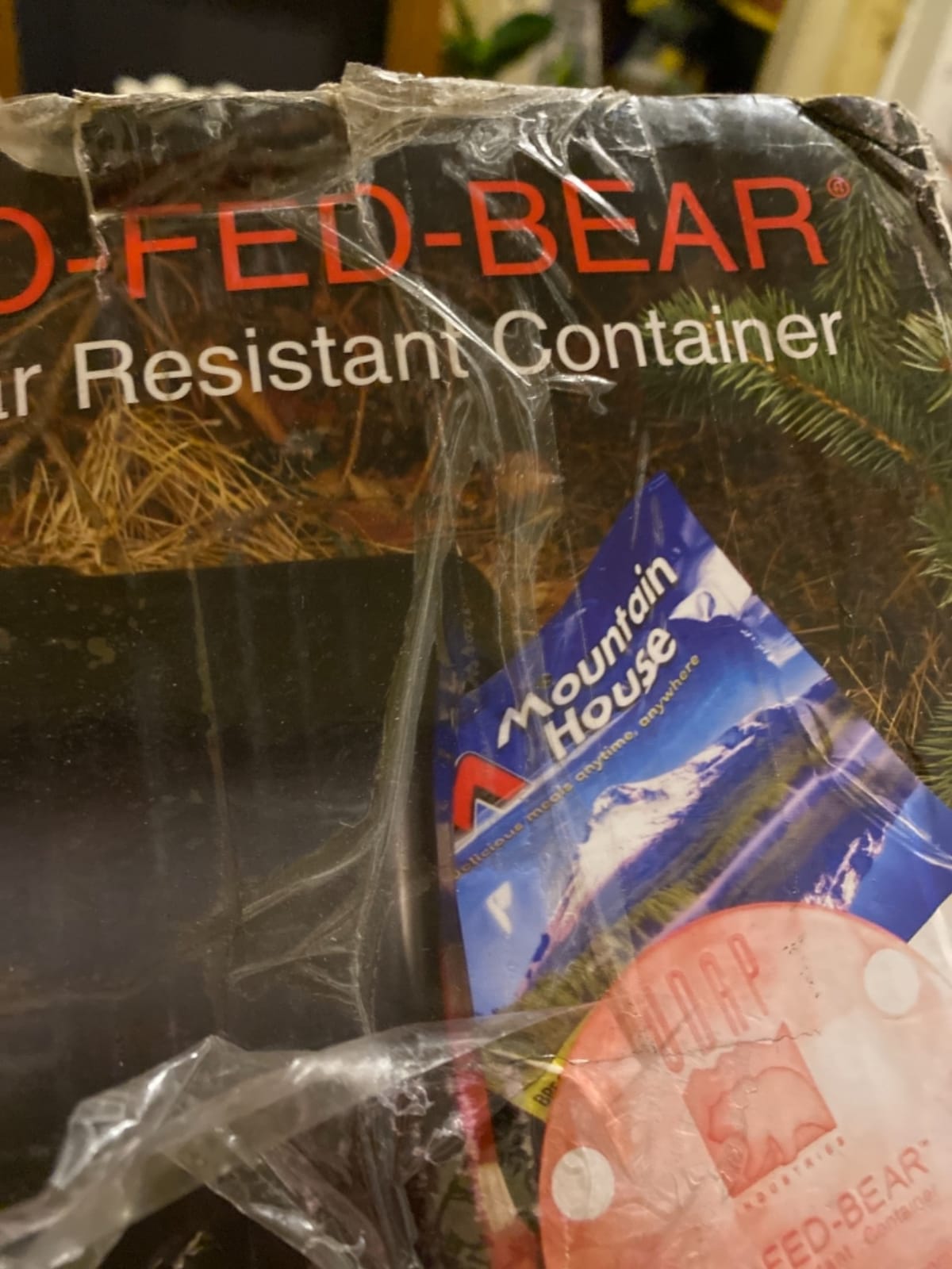 Udap BRC No-Fed-Bear Food Container Bear Resistant Black/Red customer photo 2