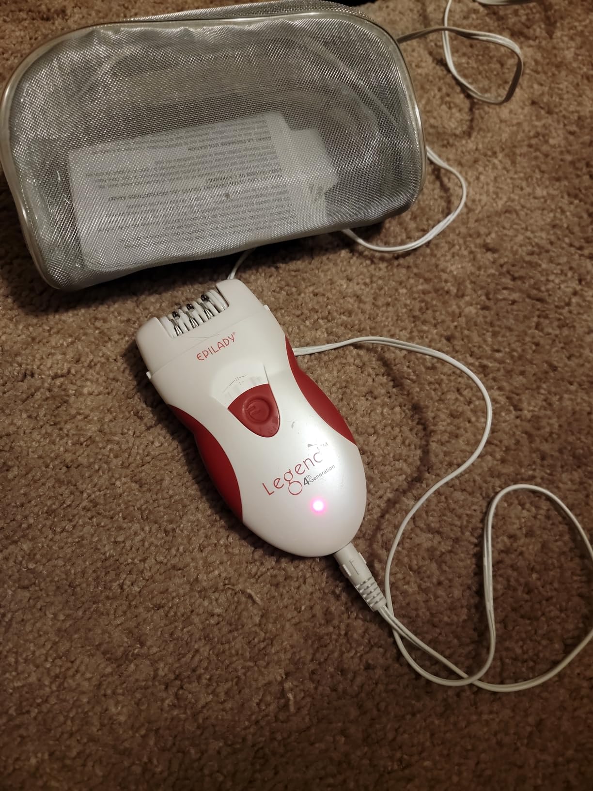 Epilady Legend 4 | Cordless Epilator Hair Removal Device for Women, 2 Speed Bikini Trimmer, Electric Shaver for Women, Rechargeable Body Hair Remover | Up to 6 Weeks of Smooth Skin, Cordless Rechargeable, Runs While Charging, Face & Leg Hair Removal, 80 Degree Angle Guide customer photo 1