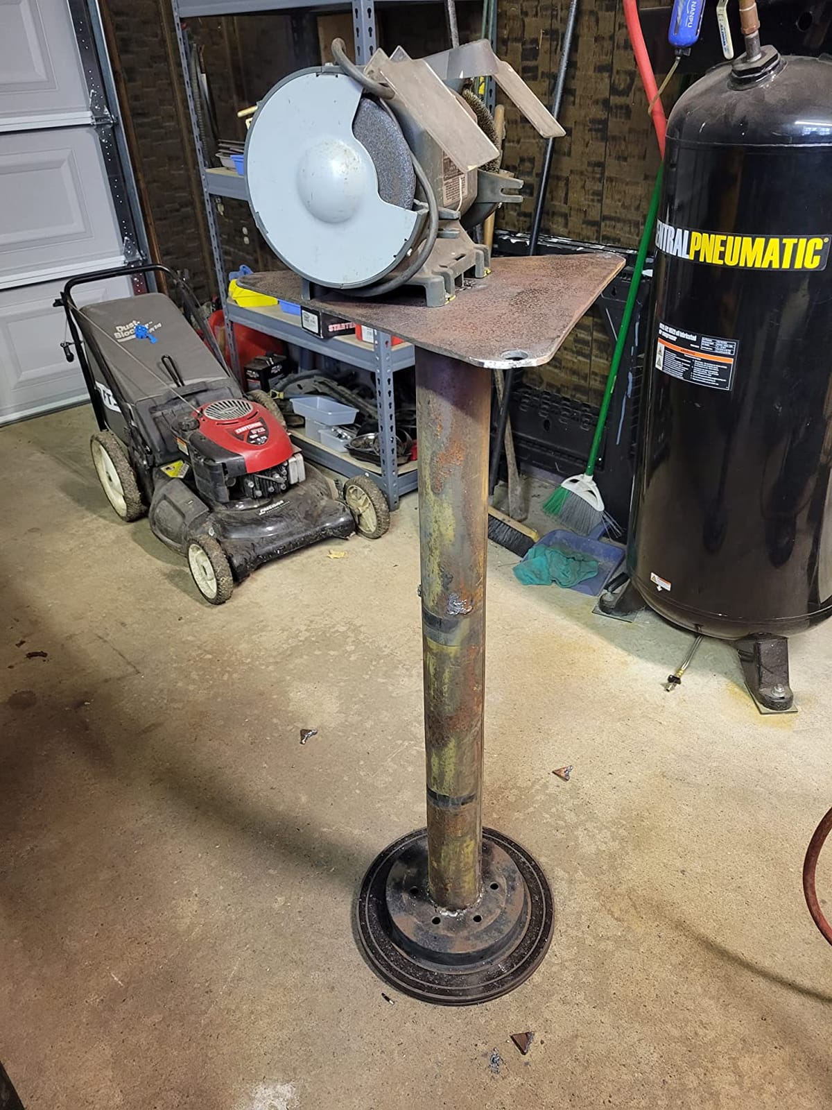 LOTOS LT5000D Plasma Cutter, 2024 Upgraded 5/8 inch 16mm Clean Cut 3/4 inch 20mm Severance Cut 50A Plasma Metal Cutter Machine, Plasma Cutting Equipment, Dual Voltage 120V or 240V, Brown customer photo 1