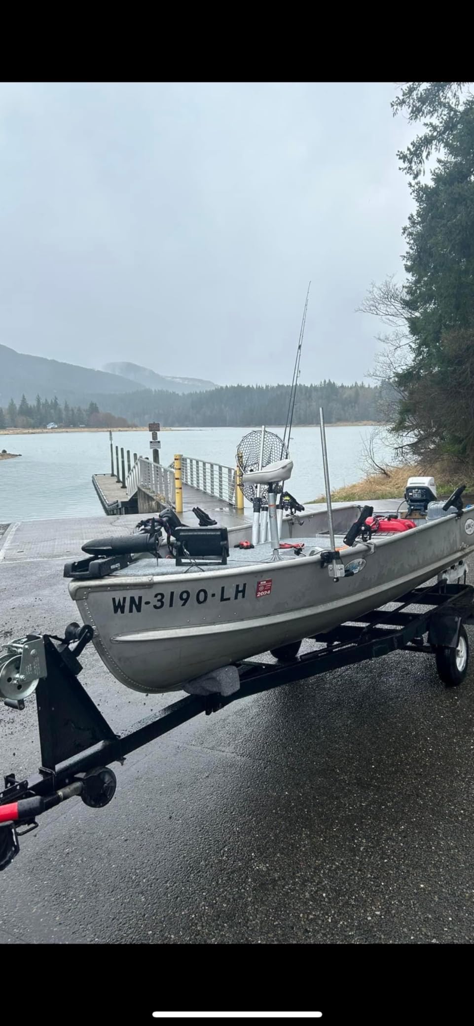 Minn Kota Edge Bow-Mount Electric Trolling Motor with Foot Pedal Control – 45 Lb. Thrust, 45 In. Shaft, Freshwater customer photo 2