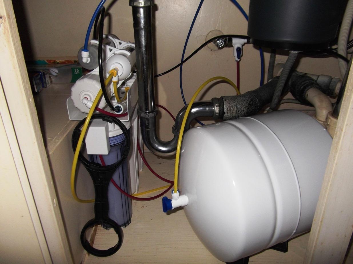 iSpring RCC7AK-BN NSF Certified, 75 GPD, Alkaline 6-Stage Reverse Osmosis System, pH+ Remineralization RO Water Filter System Under Sink Patented Top-Mounted Faucet Design for Easy Installation customer photo 2
