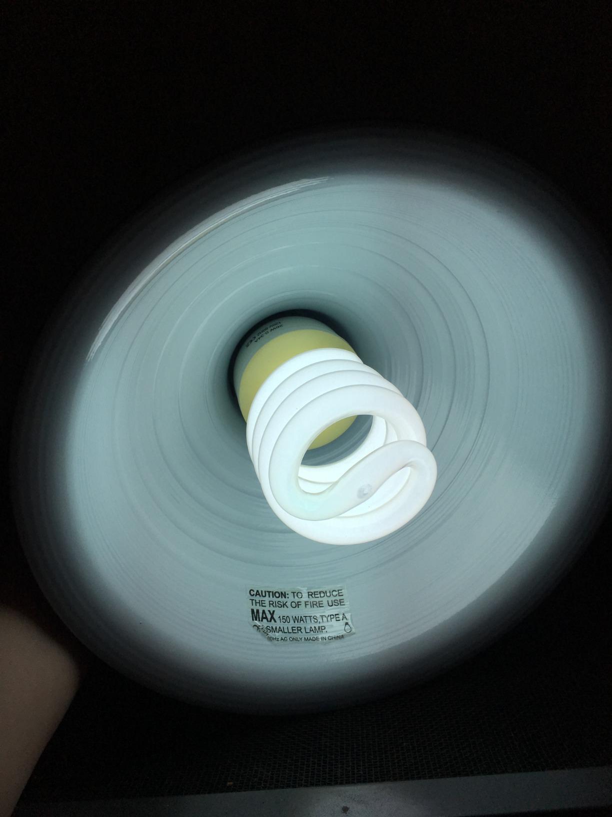 Zilla Premium Reflector Dome Reptile Heat Lamp Fixture, 8.5 Inches customer photo 1