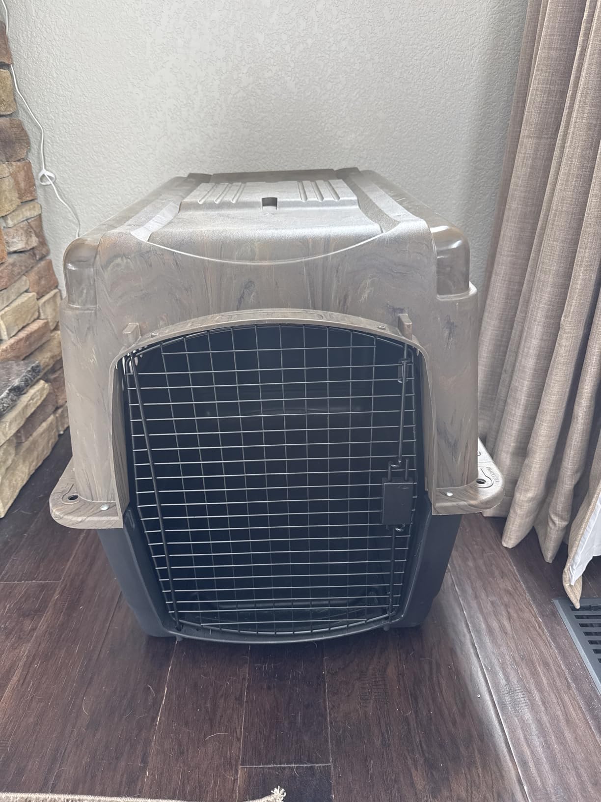 Petmate Ruffmaxx Camouflage Dog Kennel, 40in, 70 to 90lbs customer photo 2