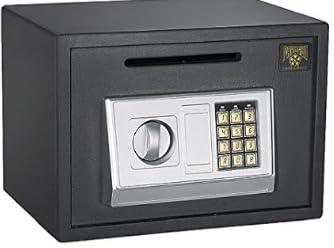 Drop Safe - Digital Compact Steel Money Security Box with Keypad - Deposit Cash Easily – For Home or Business by Paragon Safe - Black, .54 Cubic Feet customer photo 2