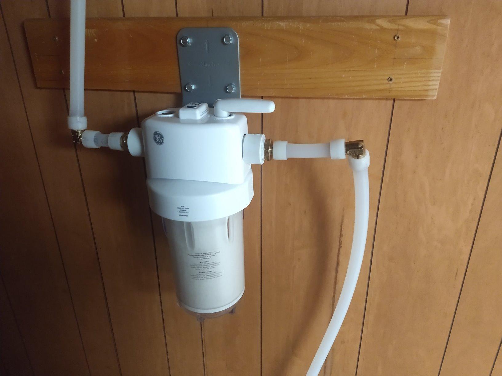 GE Whole House Water Filtration System, Reduces Sediment, Rust & More, Install Kit & Accessories Included, Replace Filters (FXHTC, FXHSC) Every 3 Months, GXWH40L customer photo 2