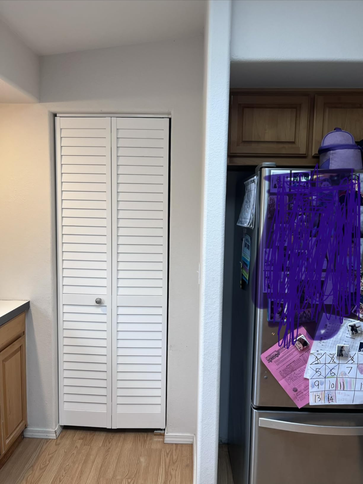 Kimberly Bay Bi-fold Door Louver Louver Plantation Primed White (36x80) customer photo 1