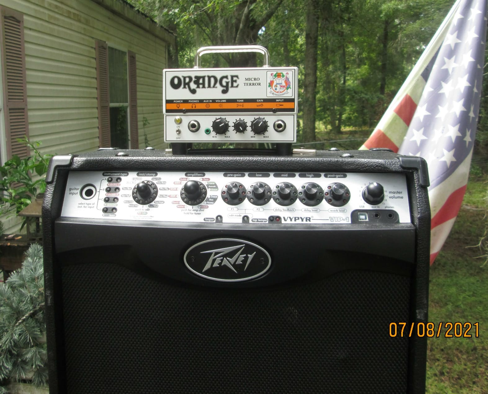 Orange Micro Terror 20W Hybrid Guitar Amplifier Head customer photo 2