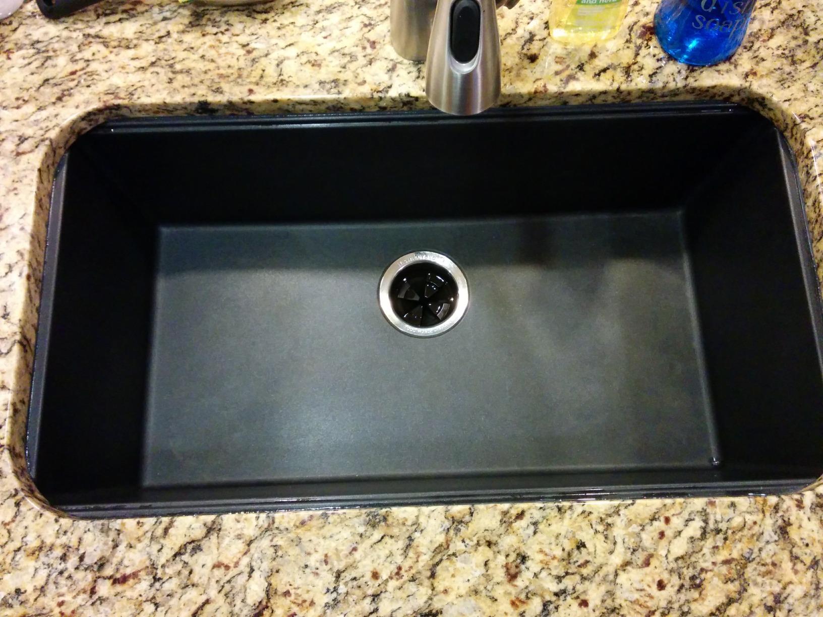 KRAUS Black Onyx 31 in Undermount Granite Kitchen Sink KGU-413B customer photo 1