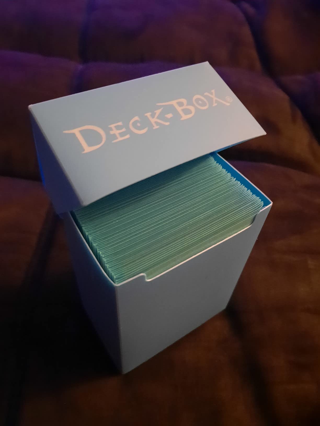 Ultra-Pro Deck Box, Set of 6 (Orange, Purple, Light Blue, Pink, Yellow, Light Green) customer photo 2