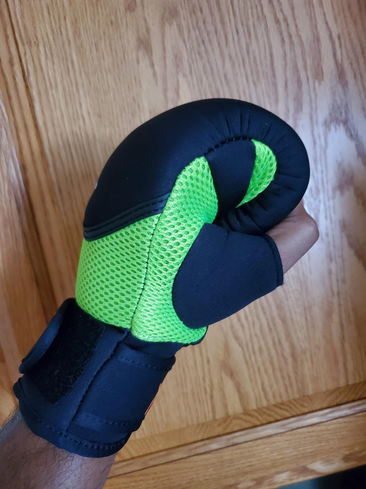 MaxxMMA Neoprene Washable Heavy Bag Gloves - Boxing Punching Training customer photo 1