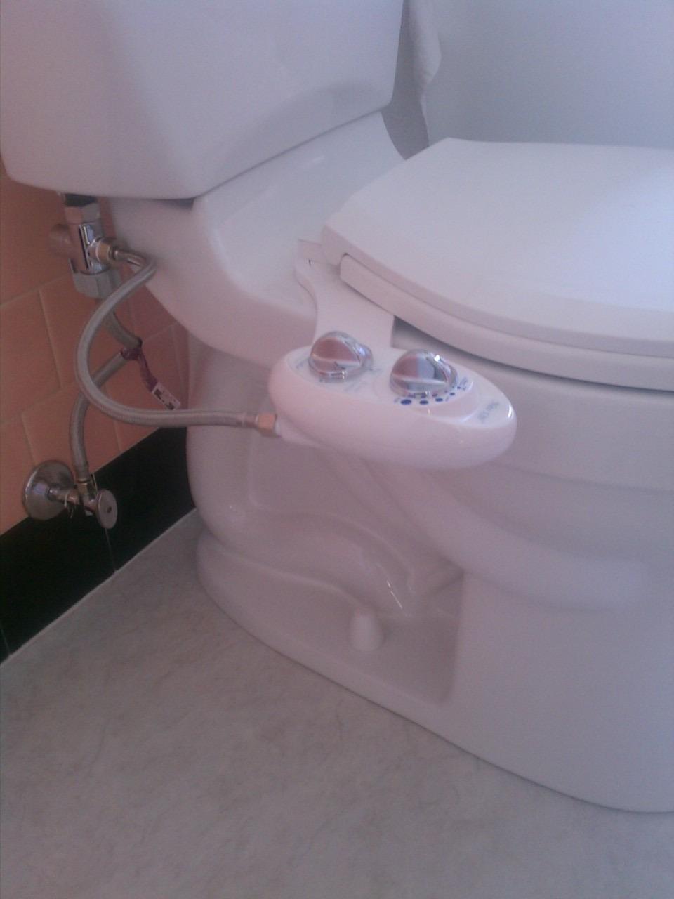 LUXE Bidet NEO 120 - Bidet Attachment for Toilet Seat, White customer photo 2