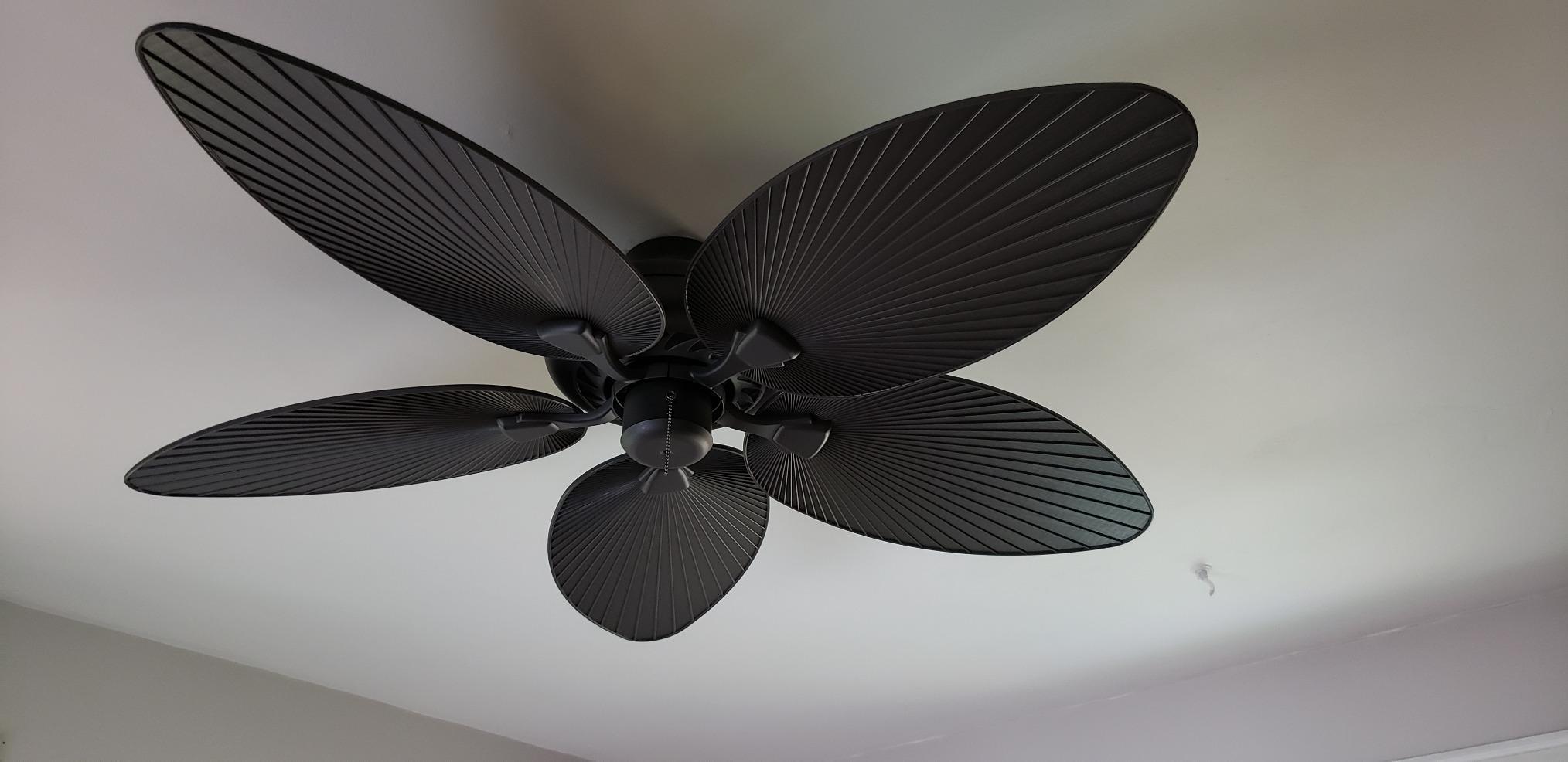 Honeywell Palm Island 52 Inch Tropical Indoor Outdoor Ceiling Fan, Bronze customer photo 2