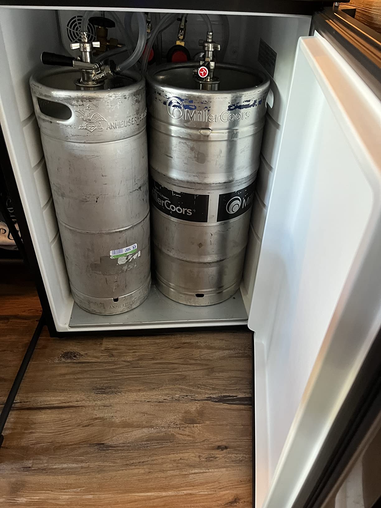 EdgeStar KC3000TWIN Full Size Dual Tap Kegerator with Digital Display - Black customer photo 1