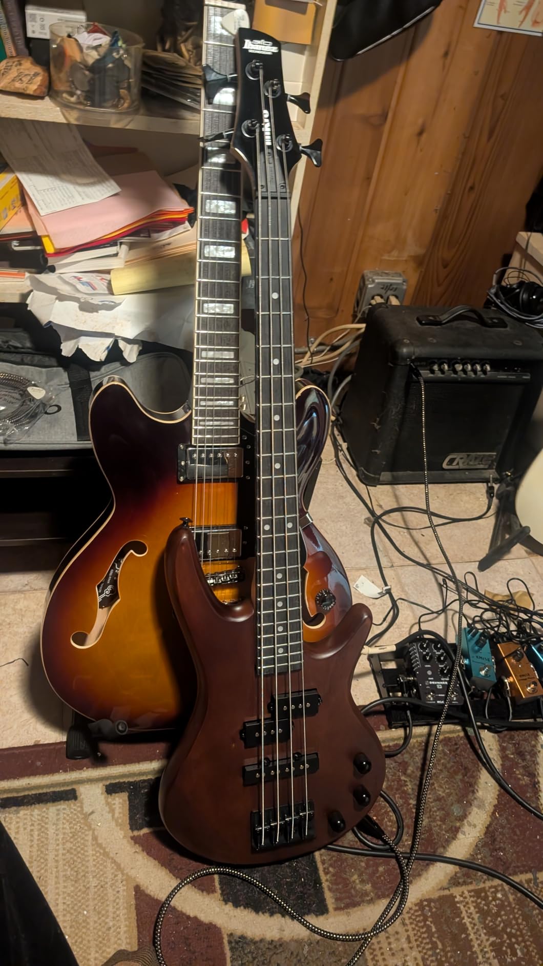 Ibanez GSRM20BWNF MiKro - Walnut Flat customer photo 2