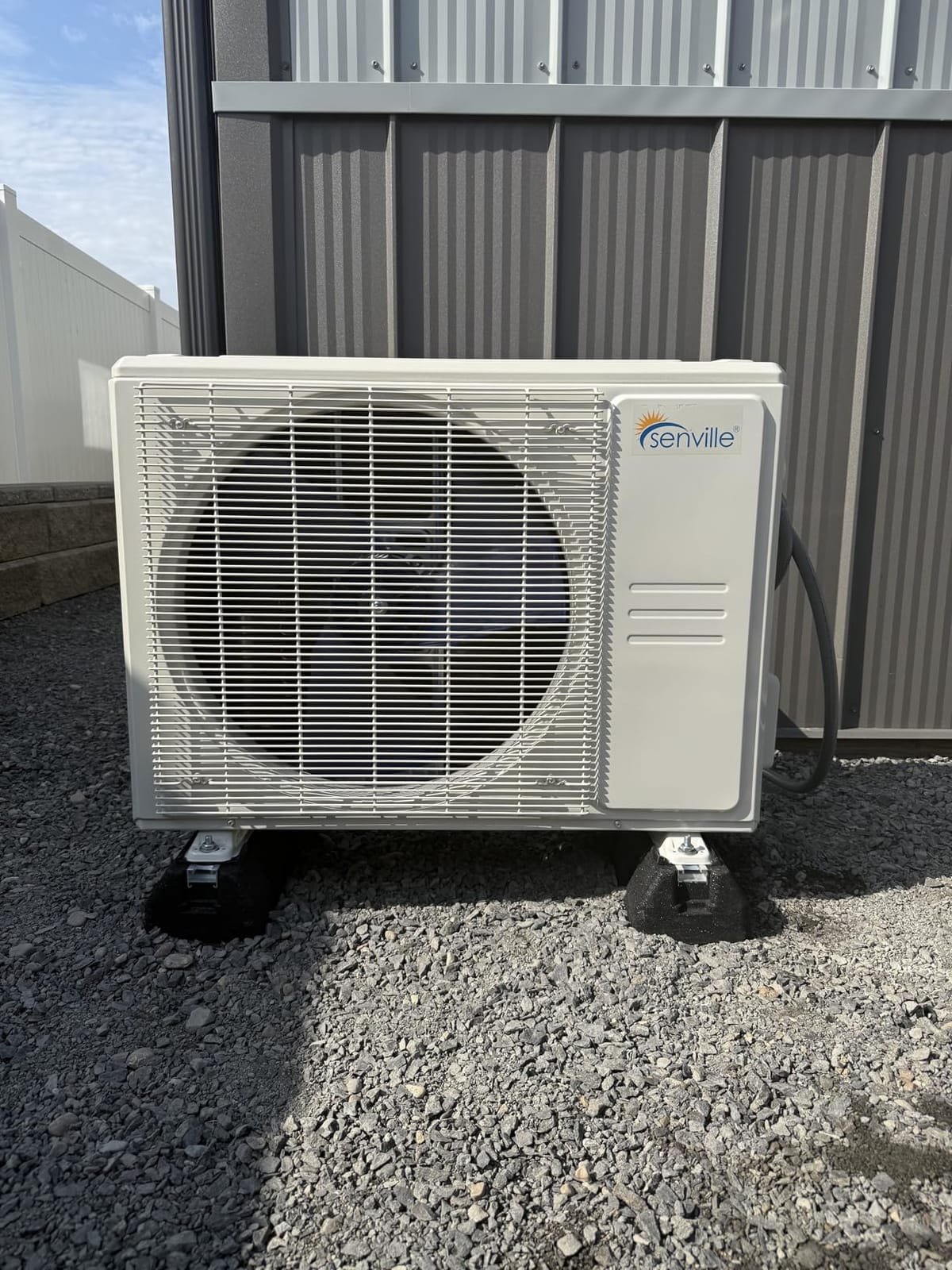 Senville LETO Mini Split Air Conditioner, Heat Pump, White, 24000 BTU customer photo 1